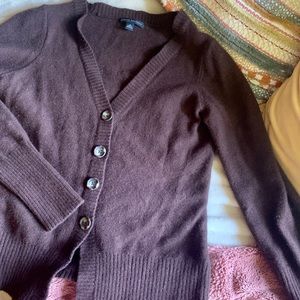 Banana Republic brown cardigan